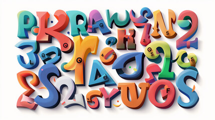 Ransom cut out color letters. Numbers, punctuation marks. Ransom note collage vector alphabet trendy paper style blackmail ransom kidnapper criminal anonymous or detective scrap font. Compose your own