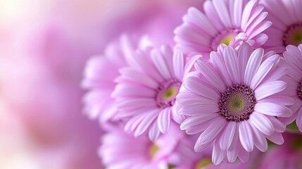 A bunch of pink flowers that are in a vase