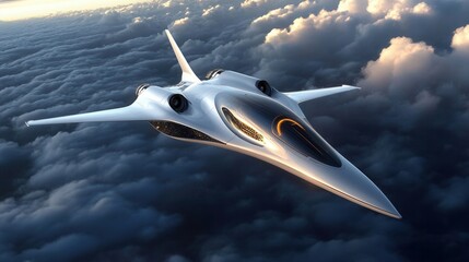 Aerospace engineers collaborating on the development of quieter jet engines