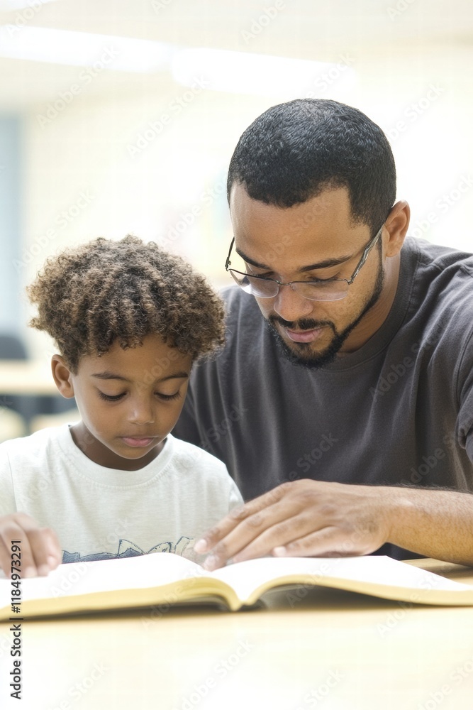 Poster supporting students in personalized education with attentive guidance in a classroom environment