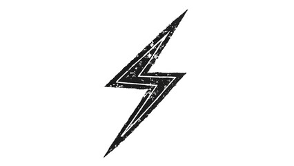 Hand-Drawn Lightning Bolt Icon