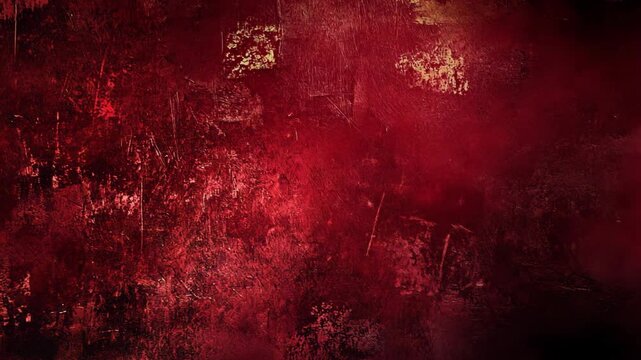 Abstract backgrounds of red grungy wall full of scratch