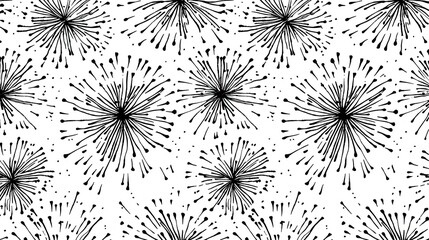 Obraz premium Abstract fireworks