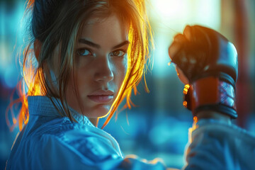 Empower Yourself: Female Self-Defense and Fitness Sparring Training at the Gym