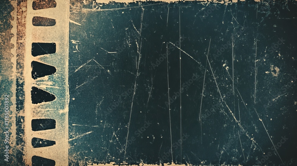 Poster retro flare photo overlay with hologram and dust texture. old film filter with dust effect set for r