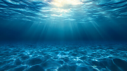 Fototapeta premium Azure glimpse of marine beauty. underwater world exploration concept. seabreeze. illustration. glimpse. illustration. Seabreeze. Illustration