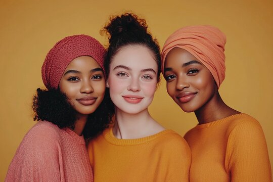 Group of diverse women from various ethnicities, united and empowered, celebrating strength, equality, and solidarity. Perfect for Women’s Day.
- Powered by Adobe