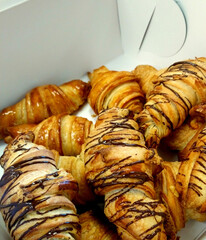 croissants in a box