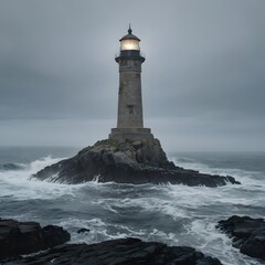 Obraz premium lighthouse on the coast