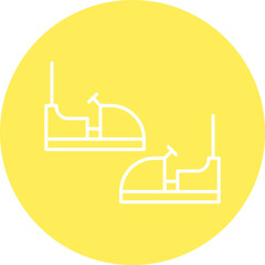 Cars Fighting icon single vector illustration