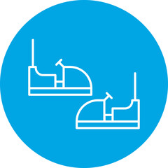 Cars Fighting icon single vector illustration