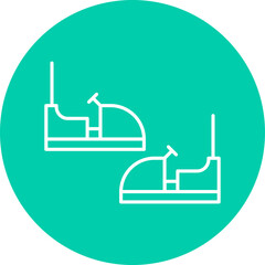 Cars Fighting icon single vector illustration