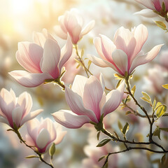 magnolia flowers