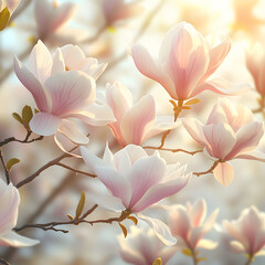 magnolia flowers