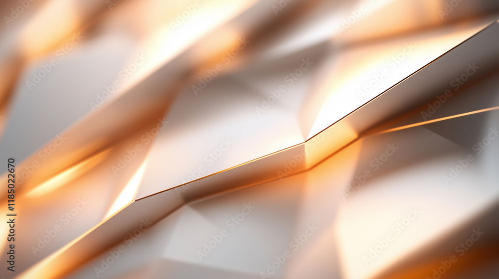 Poster abstract arrows and layered charts glow with dynamic energy in a modern digital landscape