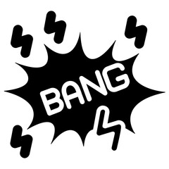 Bang Sticker Icon