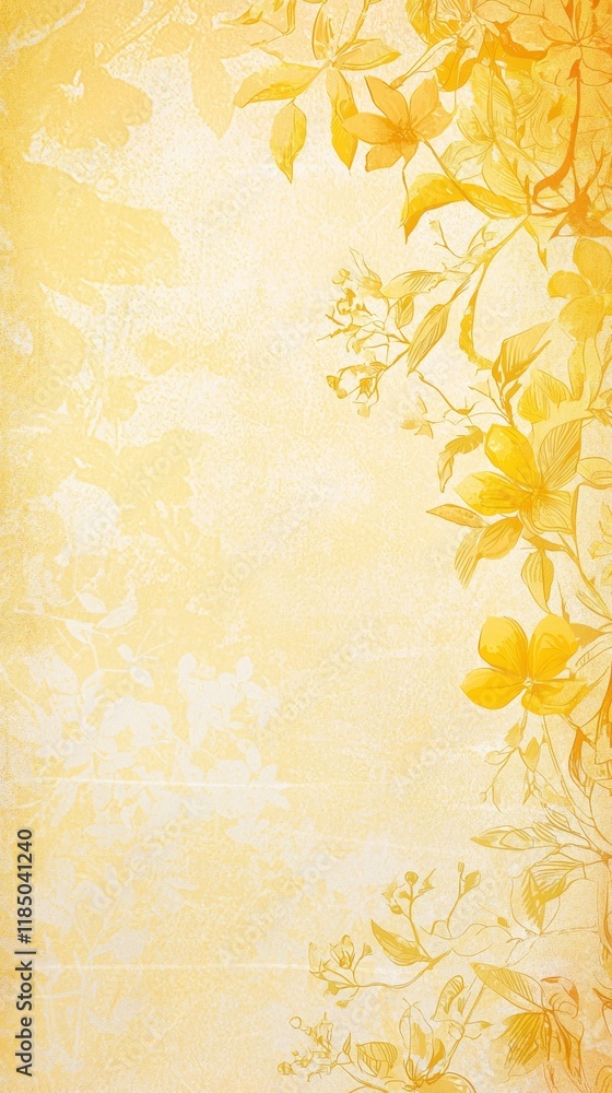 Poster this enchanting backdrop features a soft pastel color palette highlighted by intricate floral design