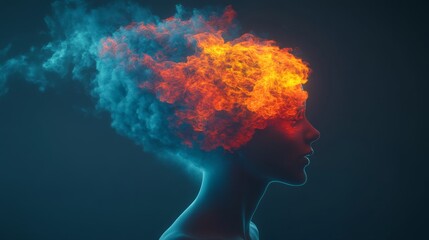Mind Explosion: Creativity, Emotional Intelligence, Knowledge, Wisdom, and Mental Health in Abstract Digital Art