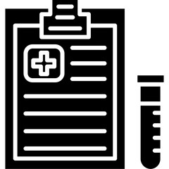 Digital lab results Icon