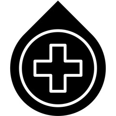 Obraz premium Blood Donation Icon