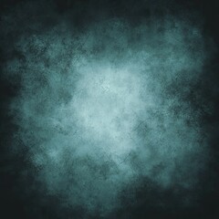 Fototapeta premium Dark Teal Grunge Texture Background