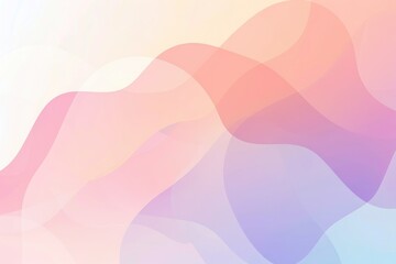 Fototapeta premium White Minimal Background with ocean horizon, Central Flow