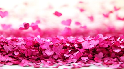 Obraz premium A joyful Valentine's Day design: 3D rendered pink heart on a pink background
