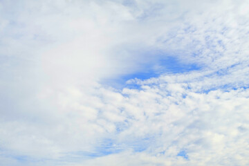 Sky with clouds, environment very clouds