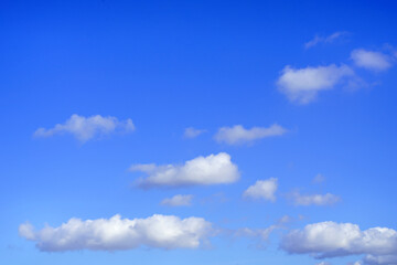 Special sky background with clouds