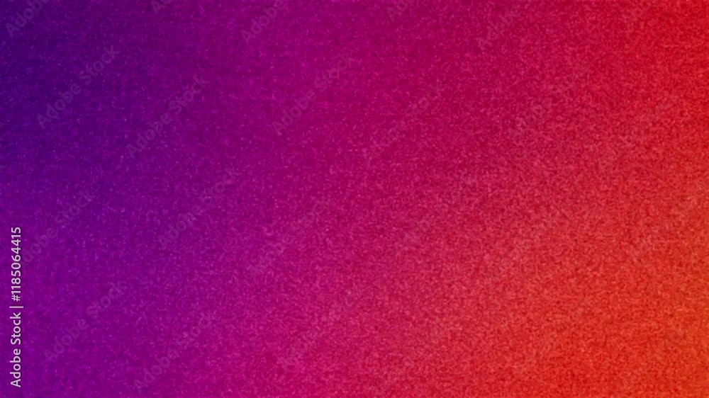 Poster vibrant gradient background blending purple and red hues with a subtle grainy texture, perfect for m