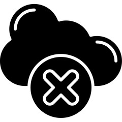 Cloud Error Icon