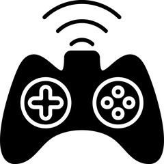Wireless Gaming Console Icon
