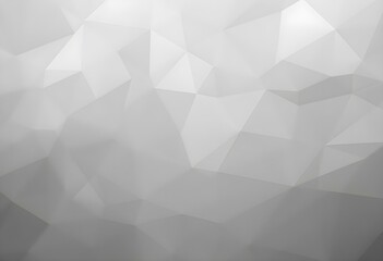 Fototapeta premium Abstract white and grey background. Subtle abstract background, blurred patterns. Light pale vector background. Abstract pale geometric pattern.