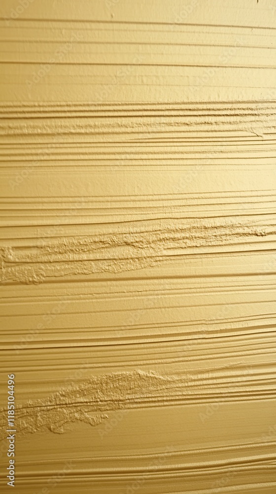 Aufkleber creamy surface texture of a smear with intricate height variations captured in warm light