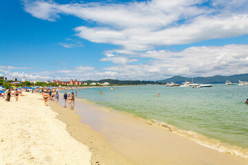   praia de Jurere Florianópolis sc Brasil