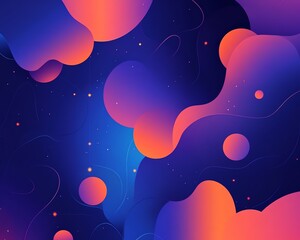 Abstract Gradient Background Illustration