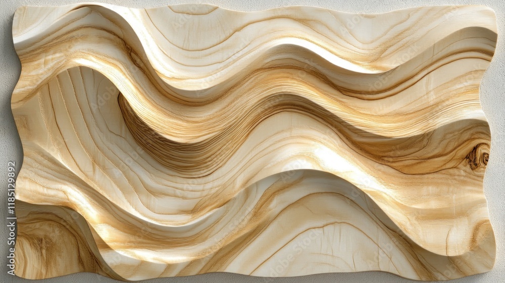 Poster abstract color background with a flowing gradient theme