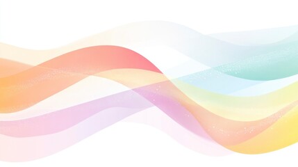 Beautiful abstract wave technology background with light violet, red and green, digital wave effect, corporate concept on white background