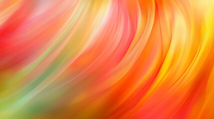 Dynamic abstract wave design. Premium wave background for banners, posters or wallpaper. Orange wavy abstraction