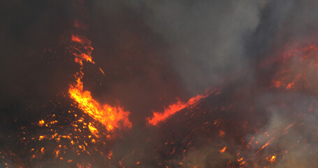 Malibu Wildfire, Pacific Palisades, Woodley Fire, California USA