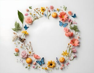 wreath of flowers