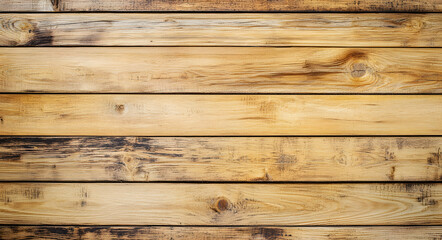 Naklejka premium Light wooden background with natural wood grain texture for design and decoration