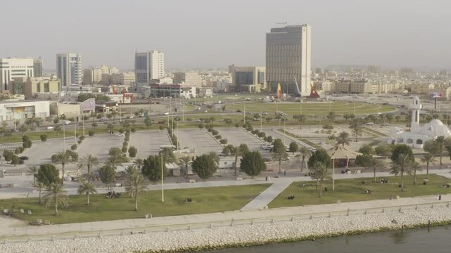 Aerial photography of Dammam city
