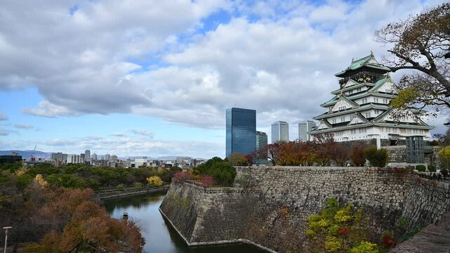 秋の大阪城 （大阪府大阪市, 2024年12月）