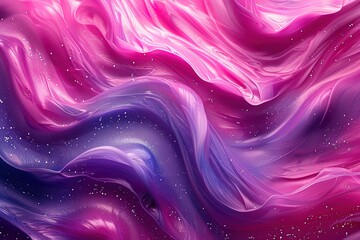 A vibrant abstract background with swirling patterns of pink and purple hues