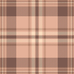 Hippie textile background tartan, vogue fabric pattern plaid. Pride seamless vector texture check in orange and red colors.