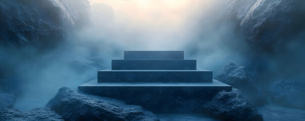 Misty Mountain Platform Product Display