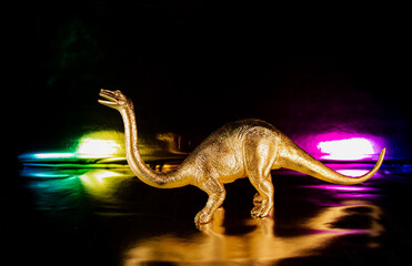 golden dinosaur