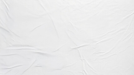 Obraz premium white crumpled paper texture