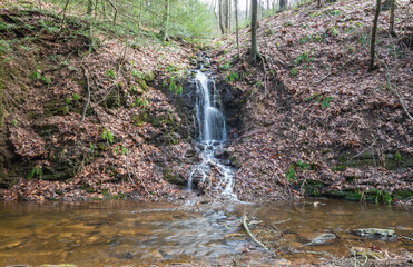 waterfall in the woods